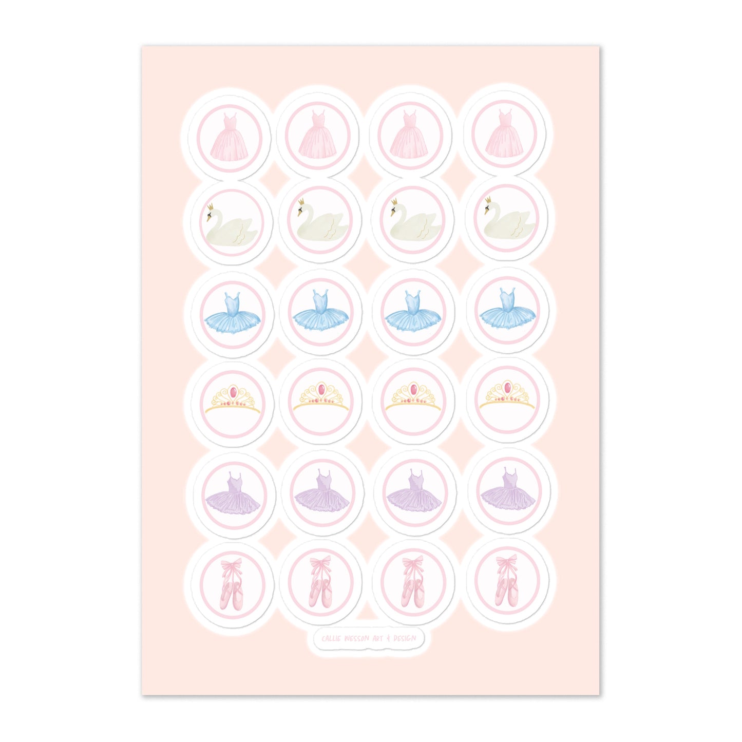 Ballet Sticker Sheet