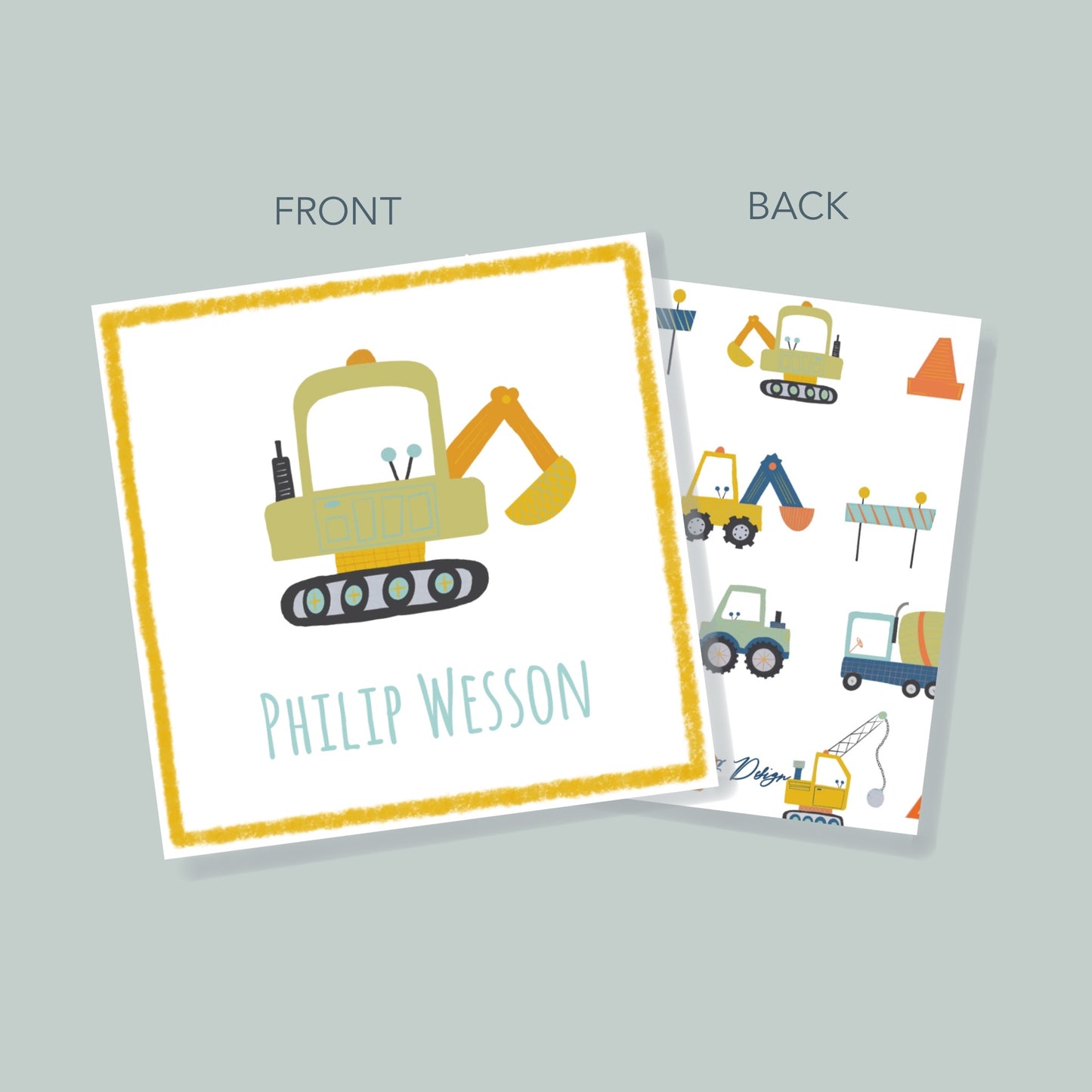 Scooper Gift Tag