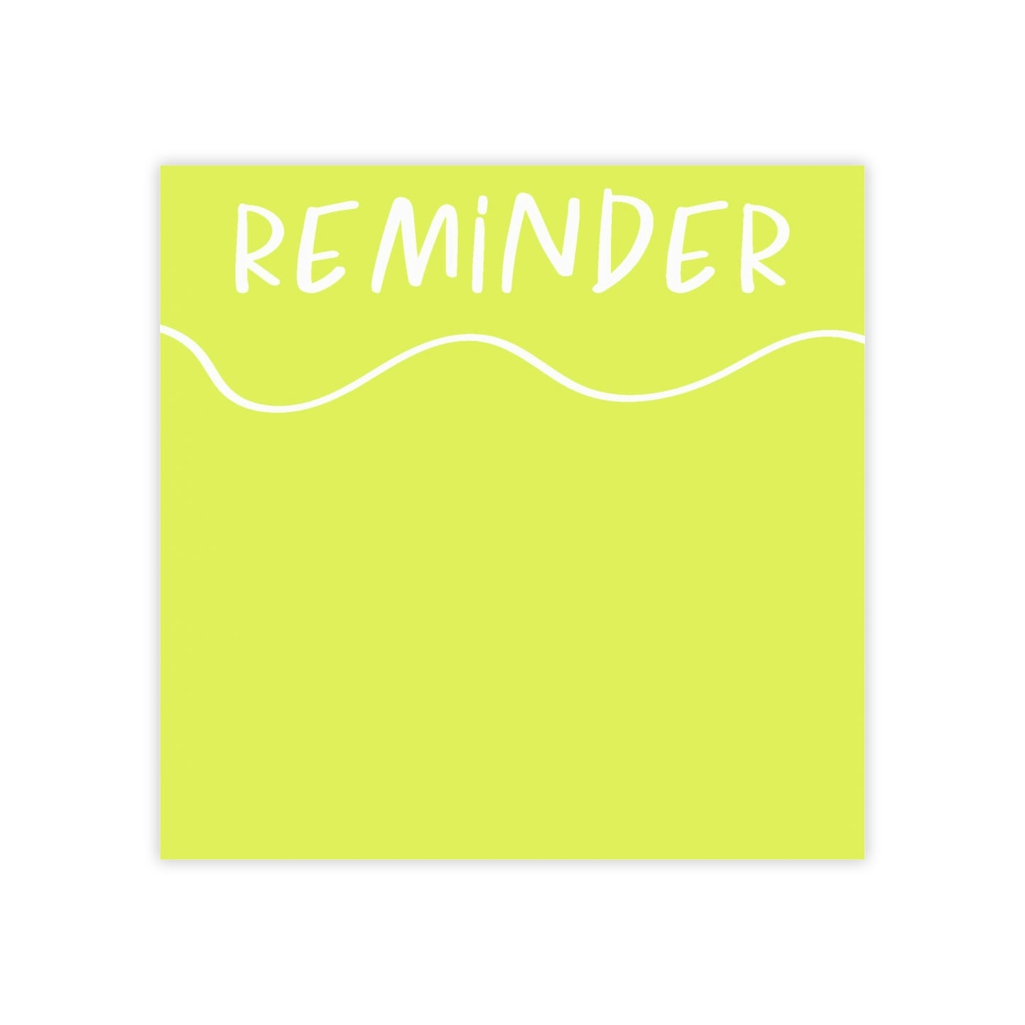 "Reminder" Post-it® Notes