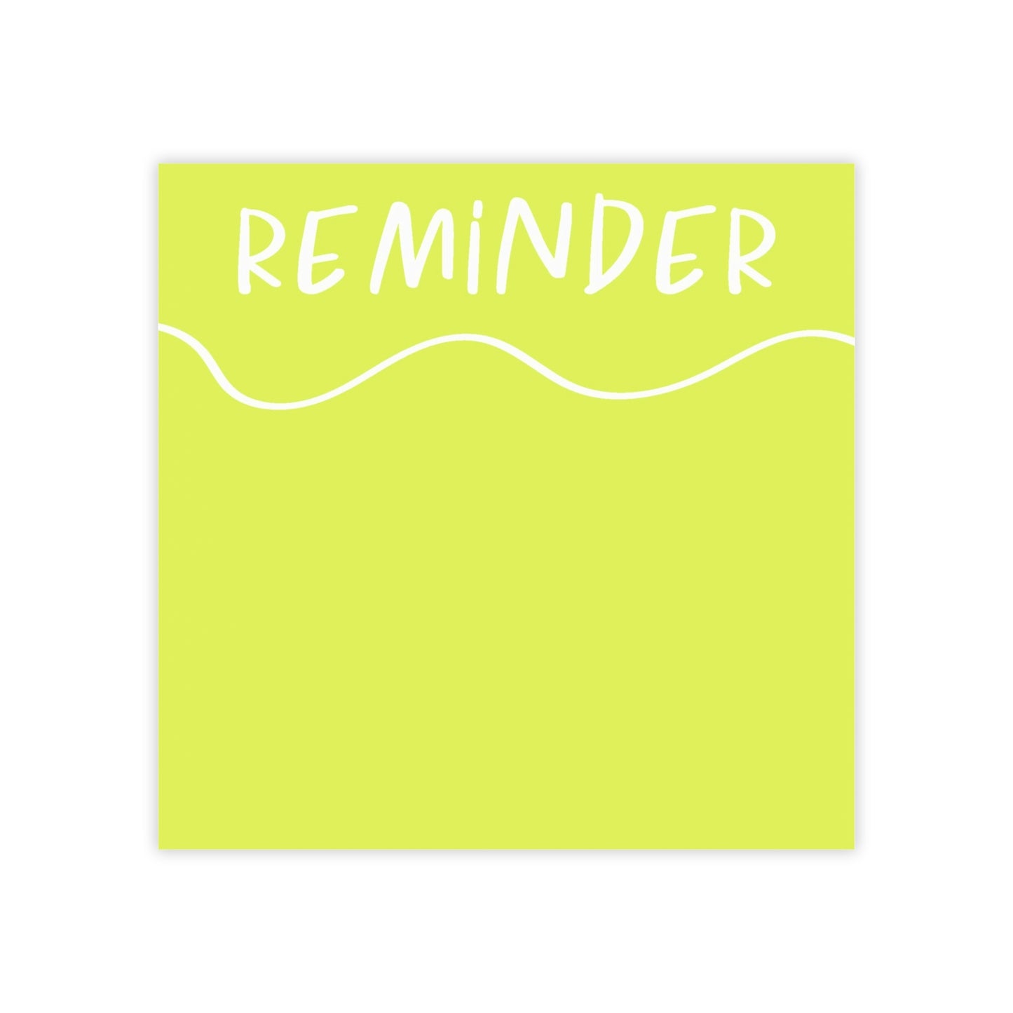 "Reminder" Post-it® Notes