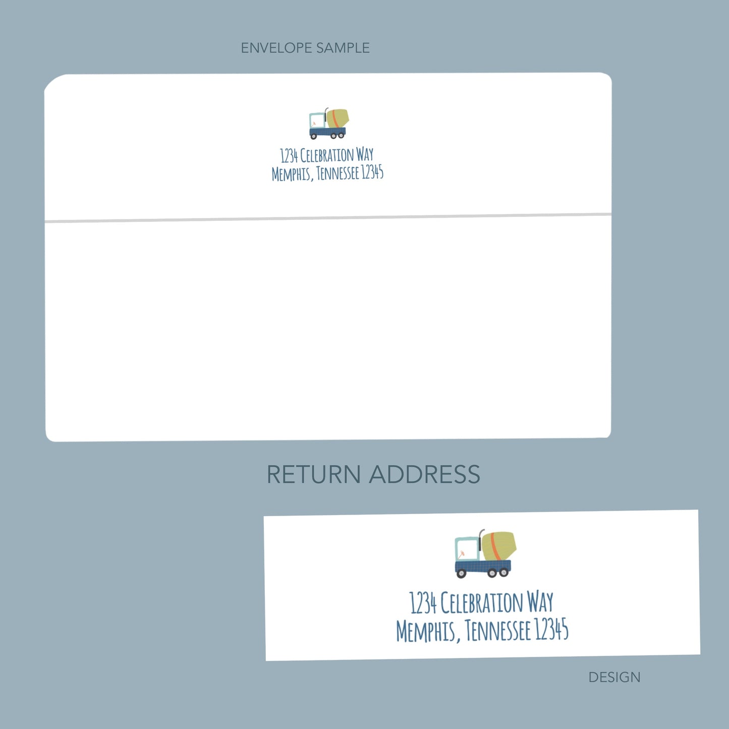 Construction Invitation Set