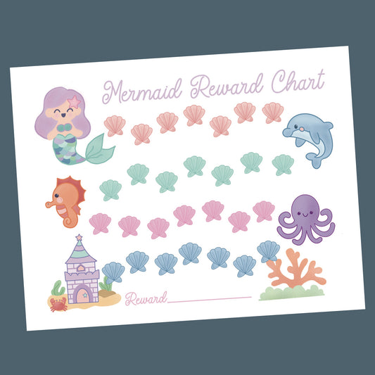 Mermaid Reward Chart