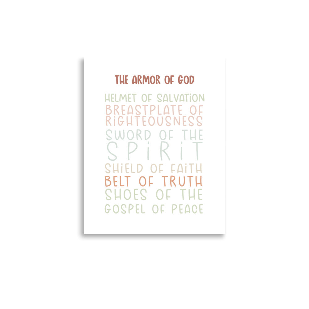 The Armor of God Art Print