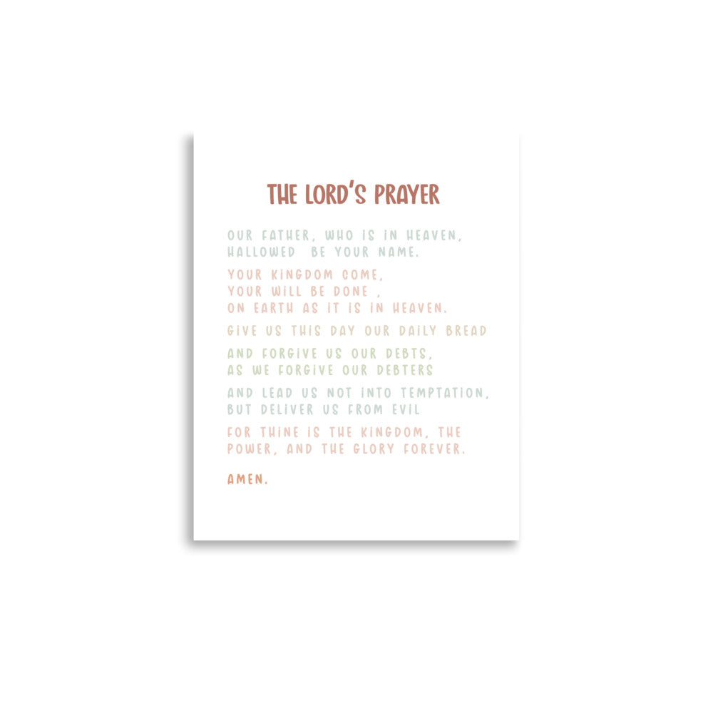 The Lord's Prayer Art Print