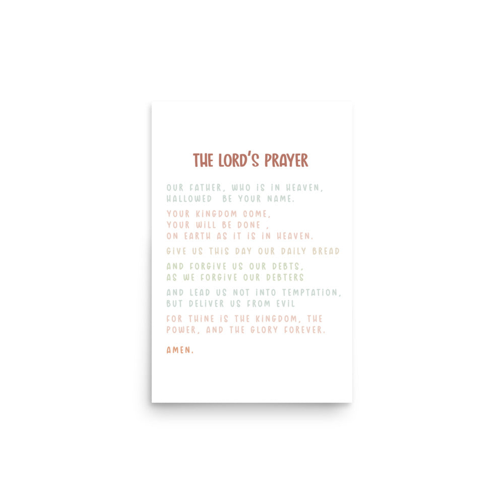 The Lord's Prayer Art Print