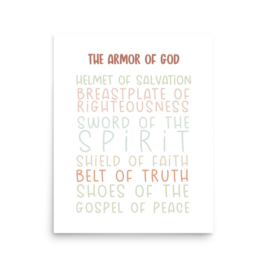 The Armor of God Art Print