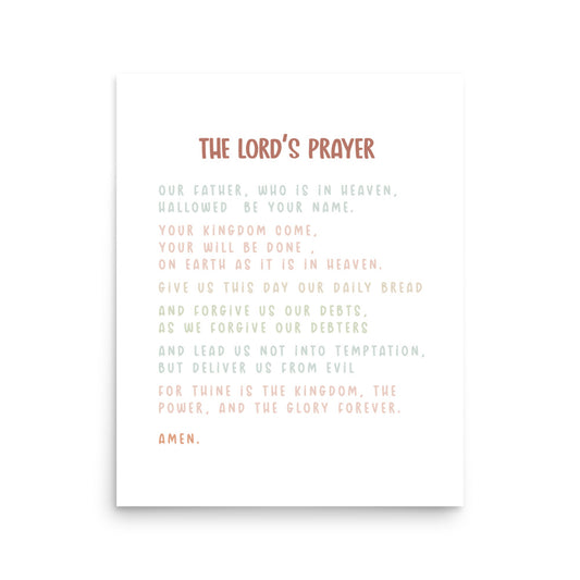 The Lord's Prayer Art Print