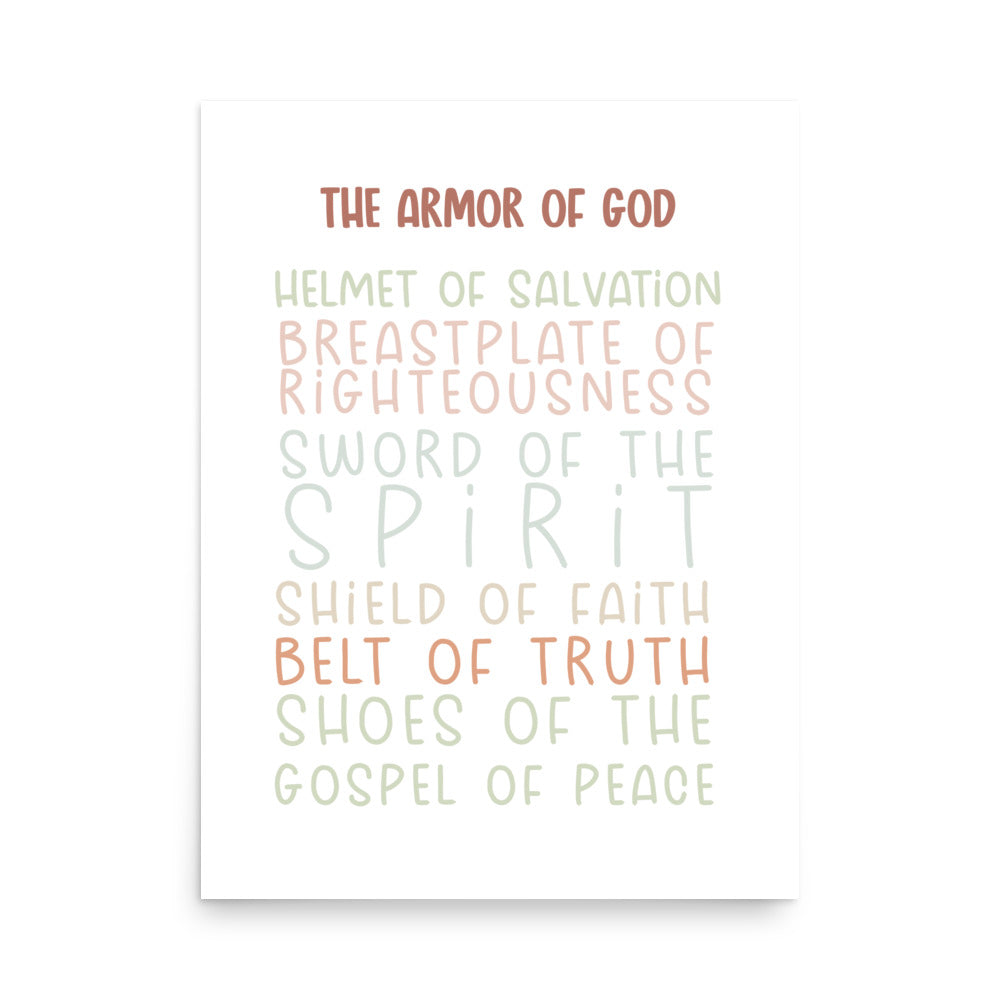 The Armor of God Art Print