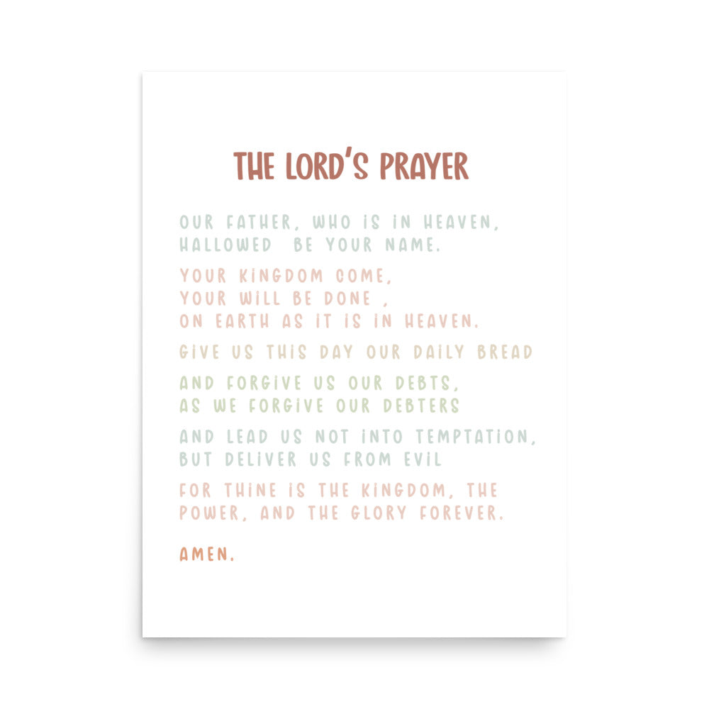 The Lord's Prayer Art Print