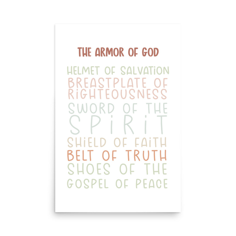 The Armor of God Art Print