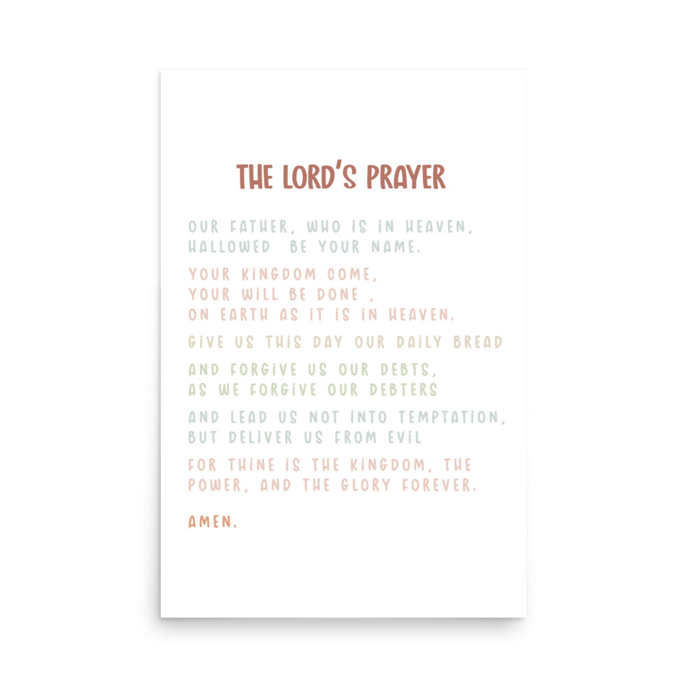 The Lord's Prayer Art Print