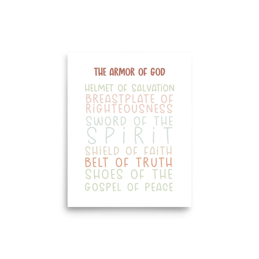 The Armor of God Art Print