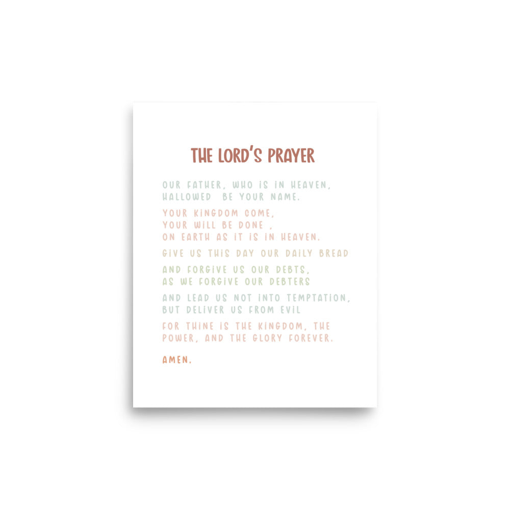 The Lord's Prayer Art Print