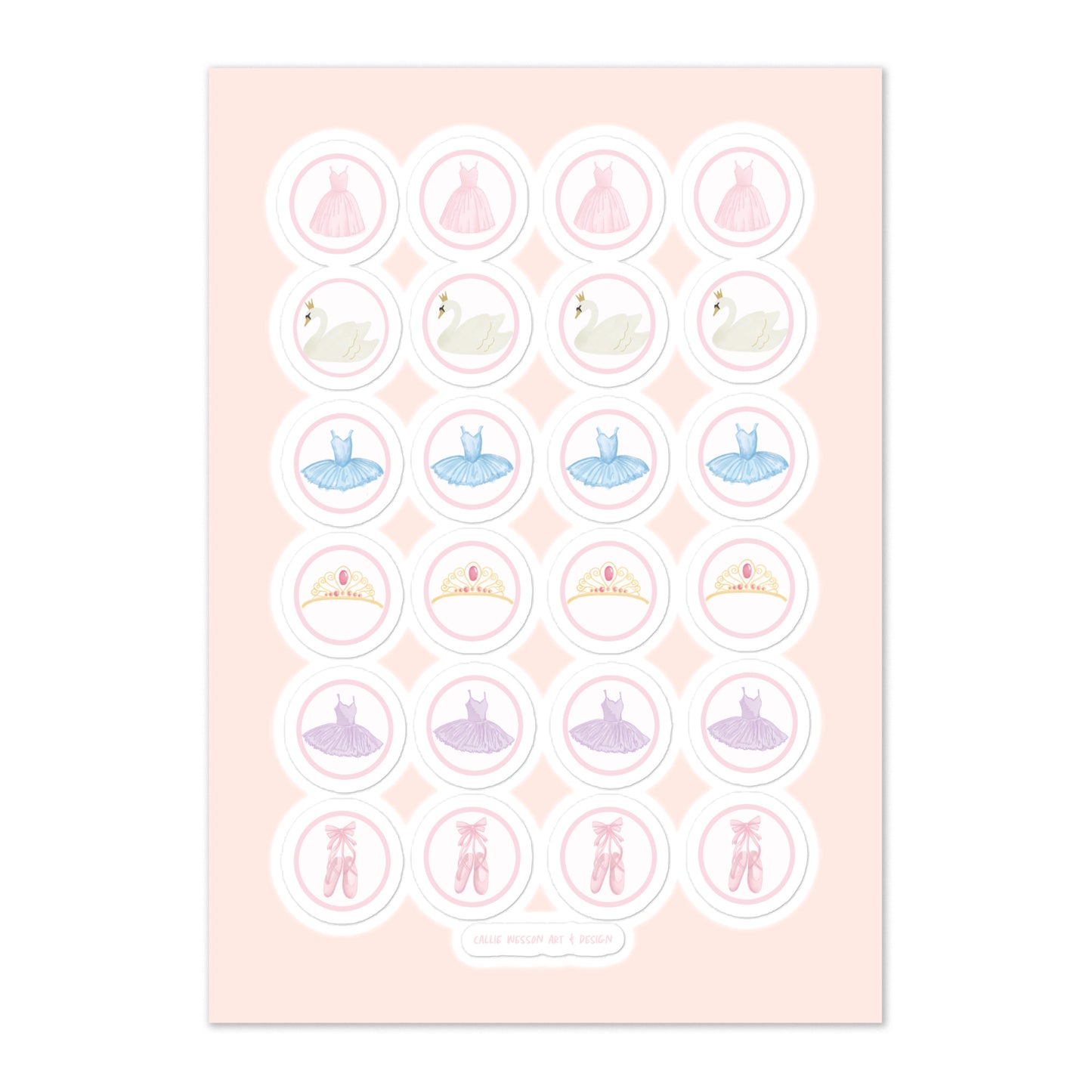 Ballet Sticker Sheet