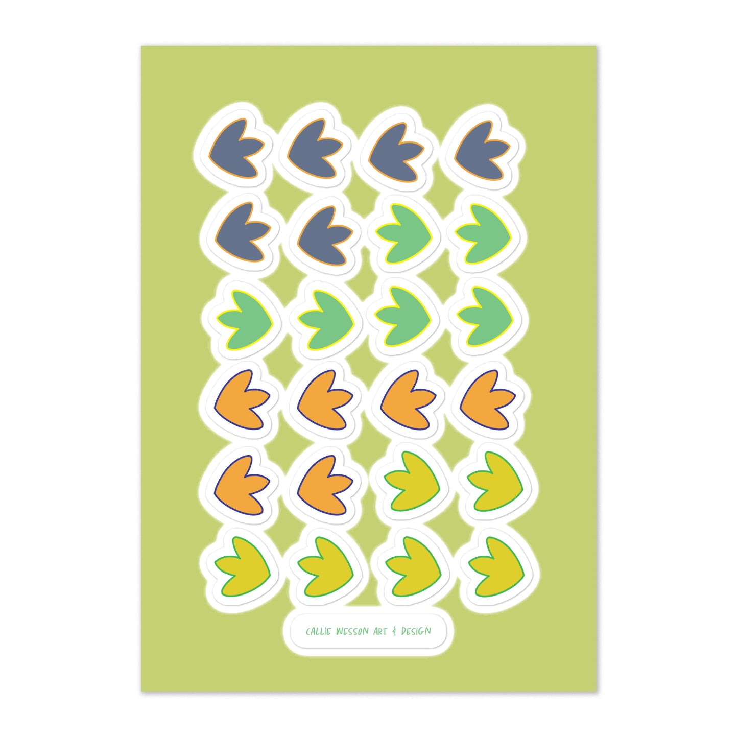 Dinosaur Sticker Sheet