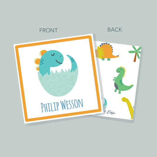 Baby Dinosaur Gift Tag
