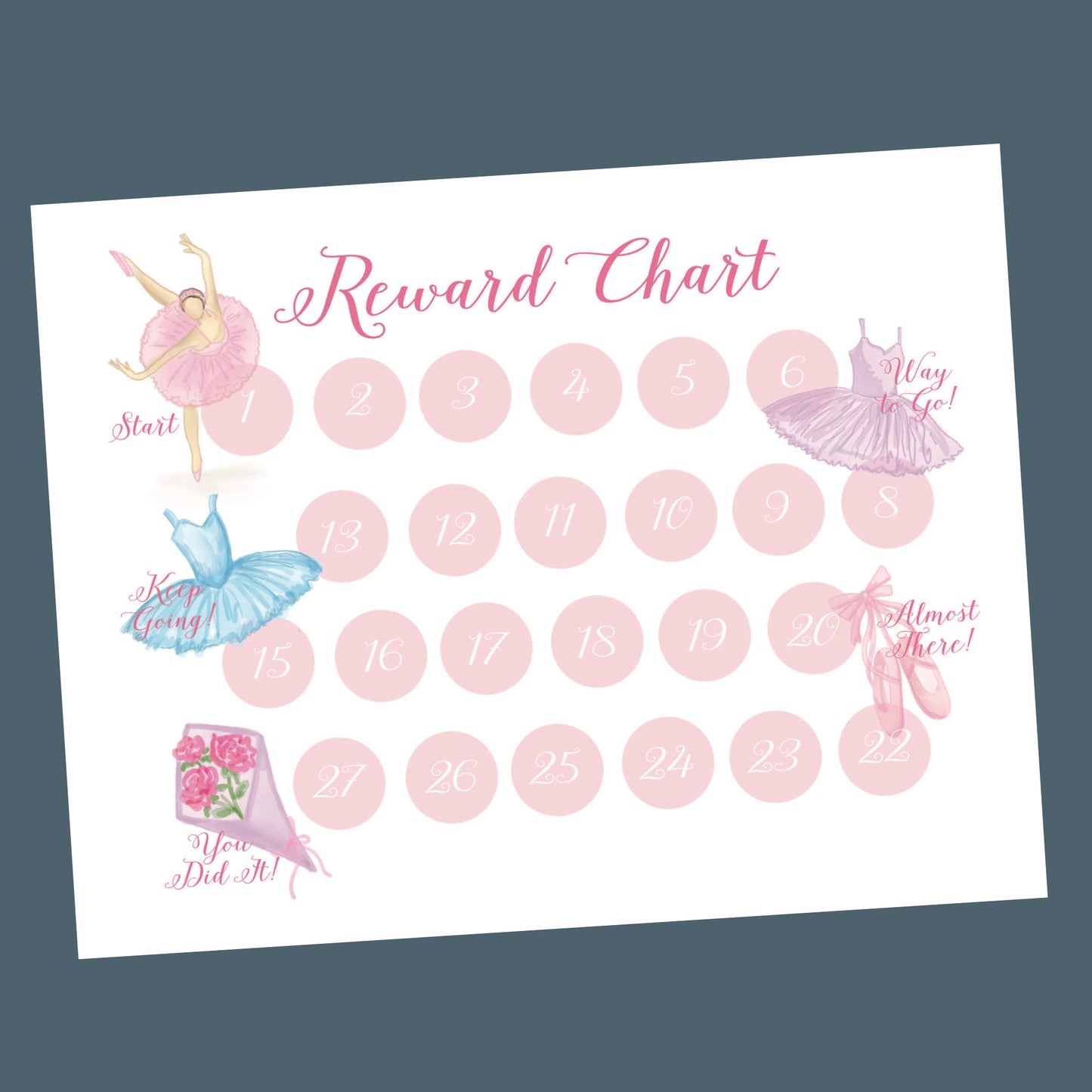 Ballet Reward Chart