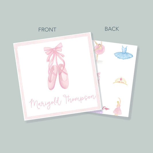 Ballet Shoes Gift Tag