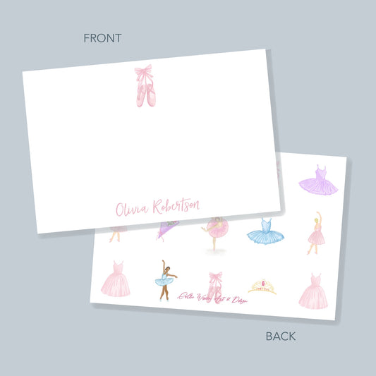Ballet Shoes Thank You Note