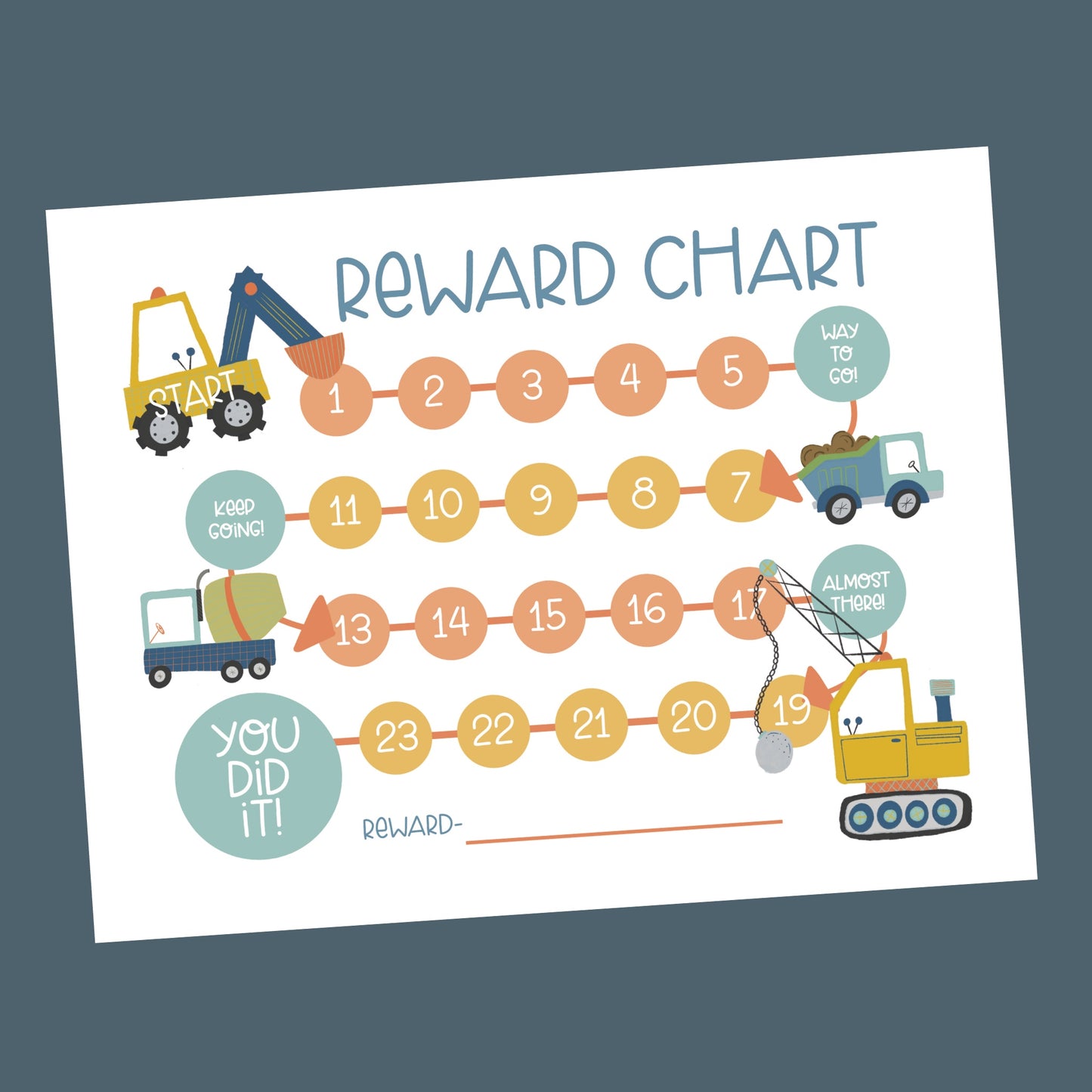 Construction Reward Chart