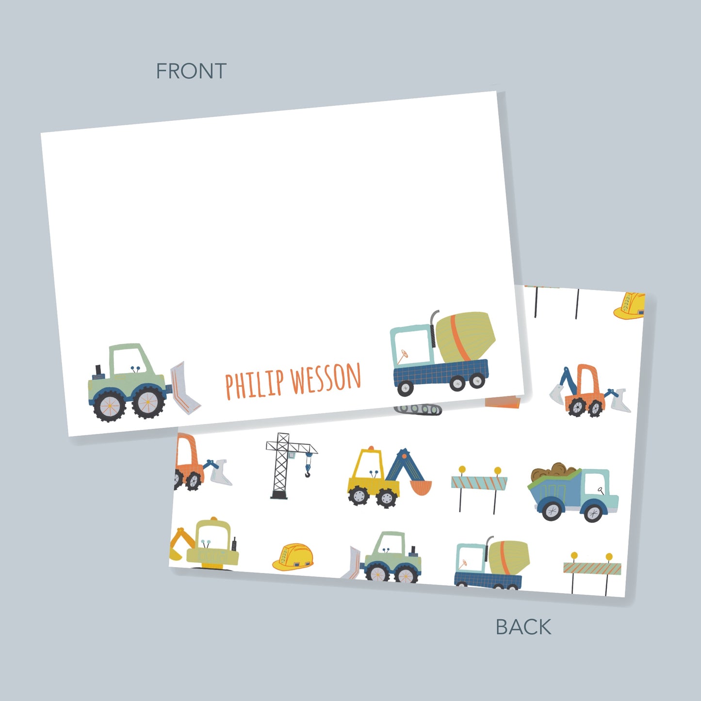 Construction Thank You Note