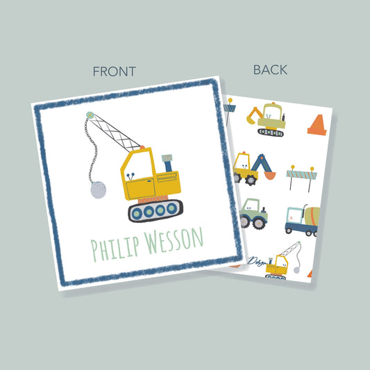 Crane Gift Tag